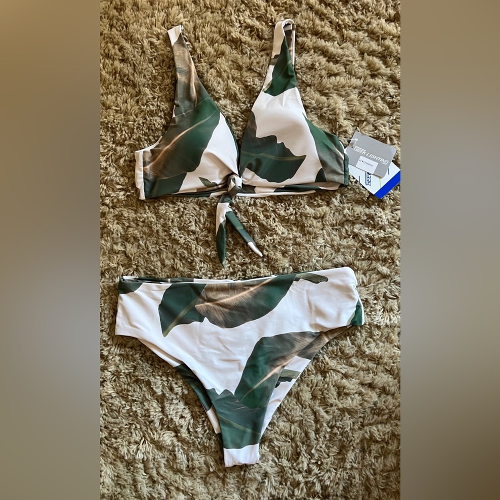 Geek Lighting Swimwear, New Bikini, Two Piece